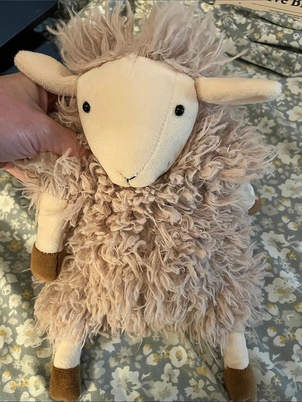 Jellycat Fuddlewuddle Lamb Plush Toy Beige